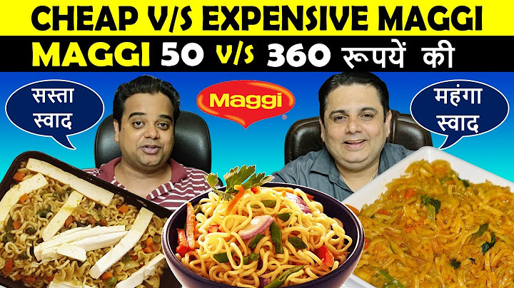 Cheap vs. Expensive MAGGI Challenge ! Maggi Comparison😎 Food Comparison ! Indian Food Vlogs