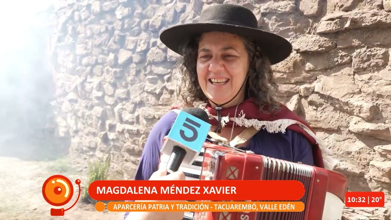 Roberto Vasconcellos desde la Patria Gaucha con la Sociedad Patria y Tradición, para #ElRecreo