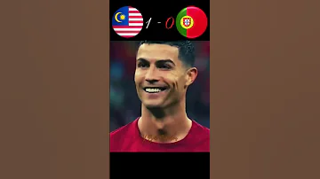 🇲🇾Malaysia VS 🇵🇹Portugal Semi Final World Cup 2030 Imaginary 🔥😁 #football #youtube #shorts