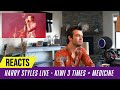 Producer Reacts to Harry Styles LIVE - KIWI Three Times + Medicine