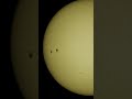 Riesige sonnenflecken in meinem teleskop am 1472023