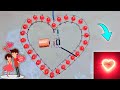 Valentines day special  heart beating light  heart breath led chaser  led light heart