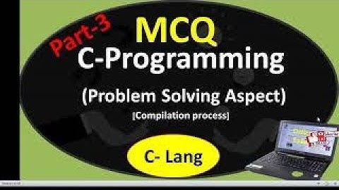 C-programming MCQs QA session -Revision Session for online exams