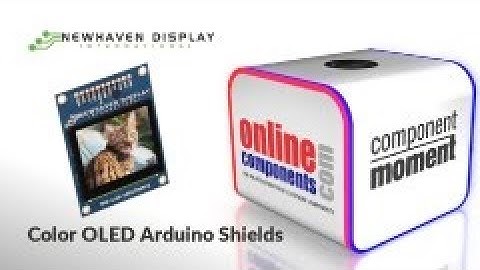 Component Moment: Newhaven Display Color OLED Arduino Shields