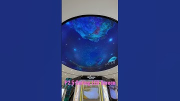 NSE Indoor P2.5mm Ceiling LED Screen/P2.5 Creative LED Display/Customized LED Screen