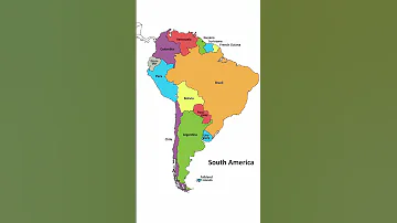Map Of South America Southamerica Map Shorts 