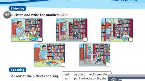 FAMILY AND FRIENDS 4 - UNIT 10 - LESSON 6