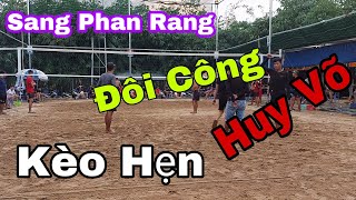 Huy Vo's match with 3..3 Sang Phan Rang was breathtaking and dramatic in the first set.