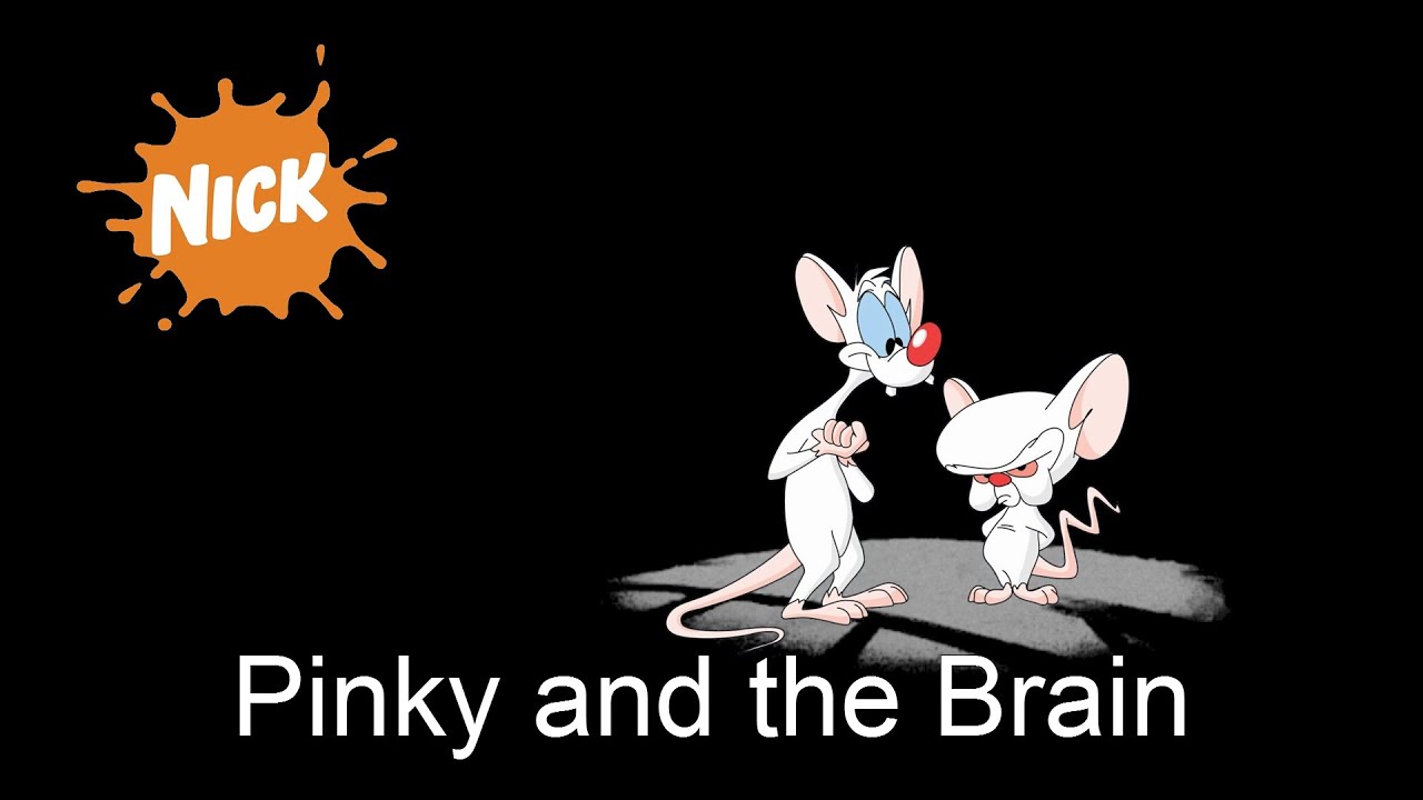 pinky and the brain nickelodeon intro remastered youtube