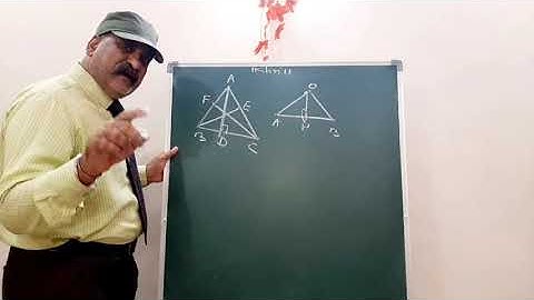 Triangles Class X BPT Theorem ( Basic Proportionality Theorem ) OR Thales Theorem Class X Triangles