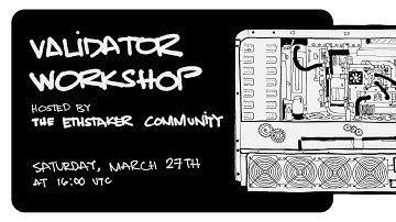 Validator Workshop #2