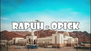 Rapuh - Opick cover by Tri Suaka