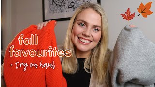 TRY ON HAUL! AFFORDABLE NEW FALL PIECES FROM H&M AND SHEIN!