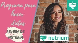 Programa Para Hacer Dietas: Review de Nutrium screenshot 3