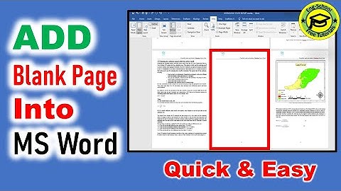 Insert blank page in Microsoft Word Quickly and Correctly (2025)