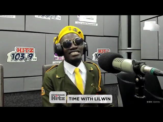 Hitz FM's Andy Dosty interviews Lil Win | talks about 'A Country called Ghana film', Sheldon u0026 Logic class=