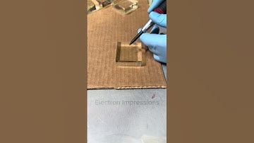 Freezing lightning in acrylic! pt. 6 #experiment #particleaccelerator #science #particlephysics