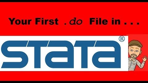 Your First .do File in Stata