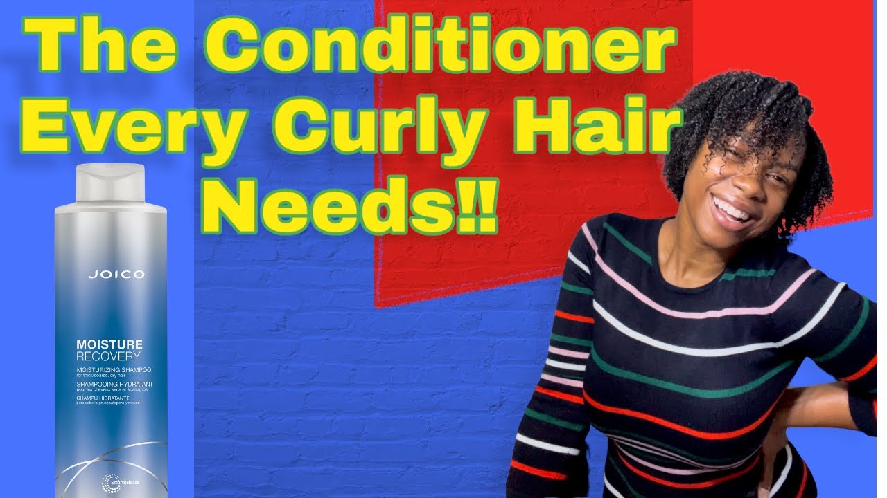 A Curly Hair Must Have! Joico Moisture Recovery Moisturizing Conditioner Review YouTube
