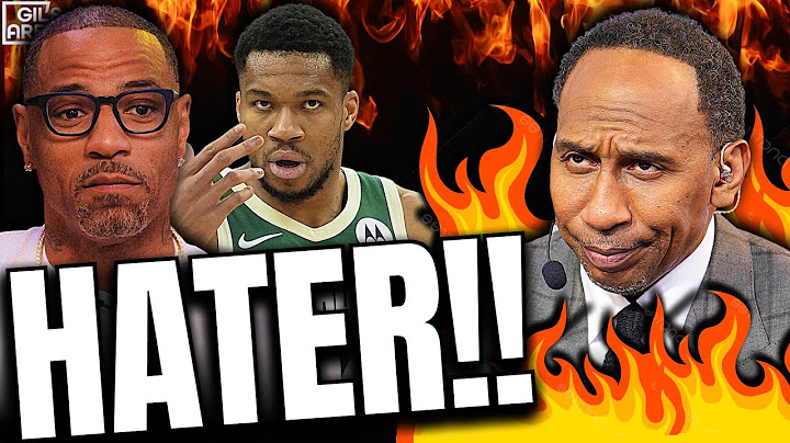 Gil's Arena DESTROYS Stephen A's TERRIBLE Giannis Take
