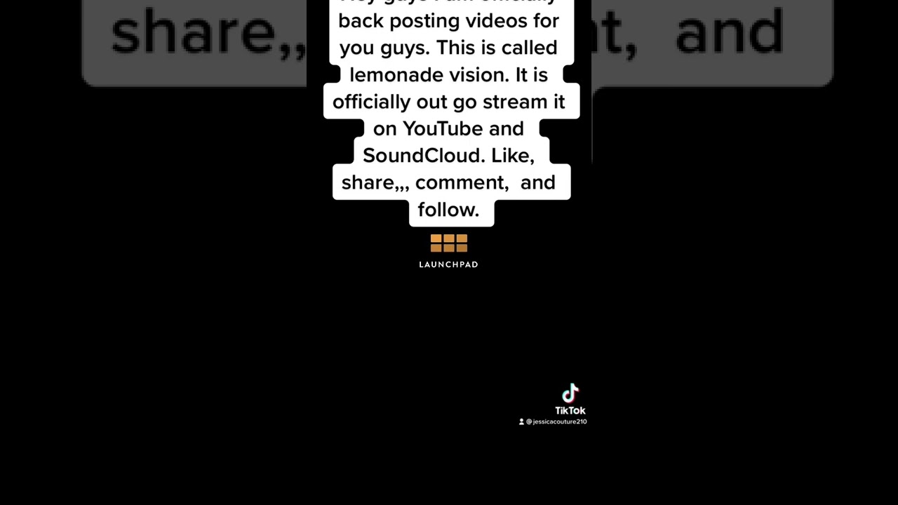 Lemonade vision￼