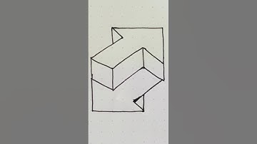 😇3D arrows🤣 #drawing #3d #easy #shortsviral