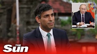 Rishi Sunak condemns Russia's actions in Ukraine at G20