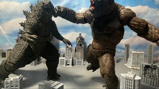 Godzilla vs Kong Round 1 (Scrapped Stop Motion Short)