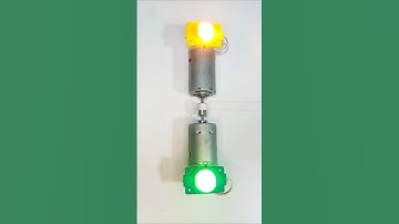 Double dynamo generator ° DC Motor #dcmotor #tech #motor #shorts #generator