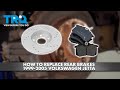 How to Replace Rear Brakes 1999-2005 Volkswagen Jetta