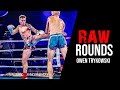 Raw rounds owen trykowski muay thai pad work