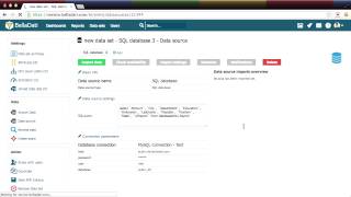 BellaDati Tutorial - How to connect BellaDati to database