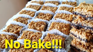 No Bake Oatmeal Bar