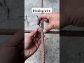 Make your own strong hose clamp with wire#shorts#diy#knot#skills