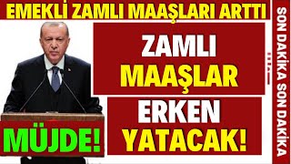 4A, 4B, 4C, Zamli Emekli̇ Maaşlari Yarin Yatacak Mi