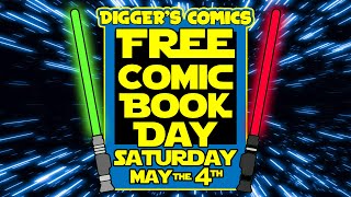 Free Comic Book Day May the Fourth 2024!