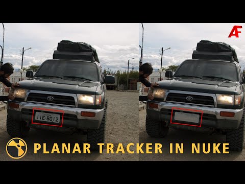 Planar Tracker in NUKE || How to Clean Plate || Animatie Flix