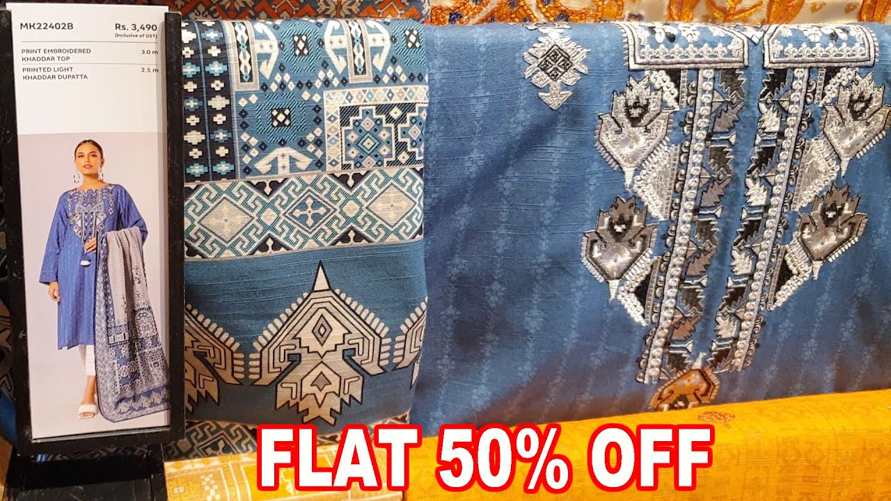 Khaadi Flat 50% OFF Super Sale || Details With Prices 30th November 2022