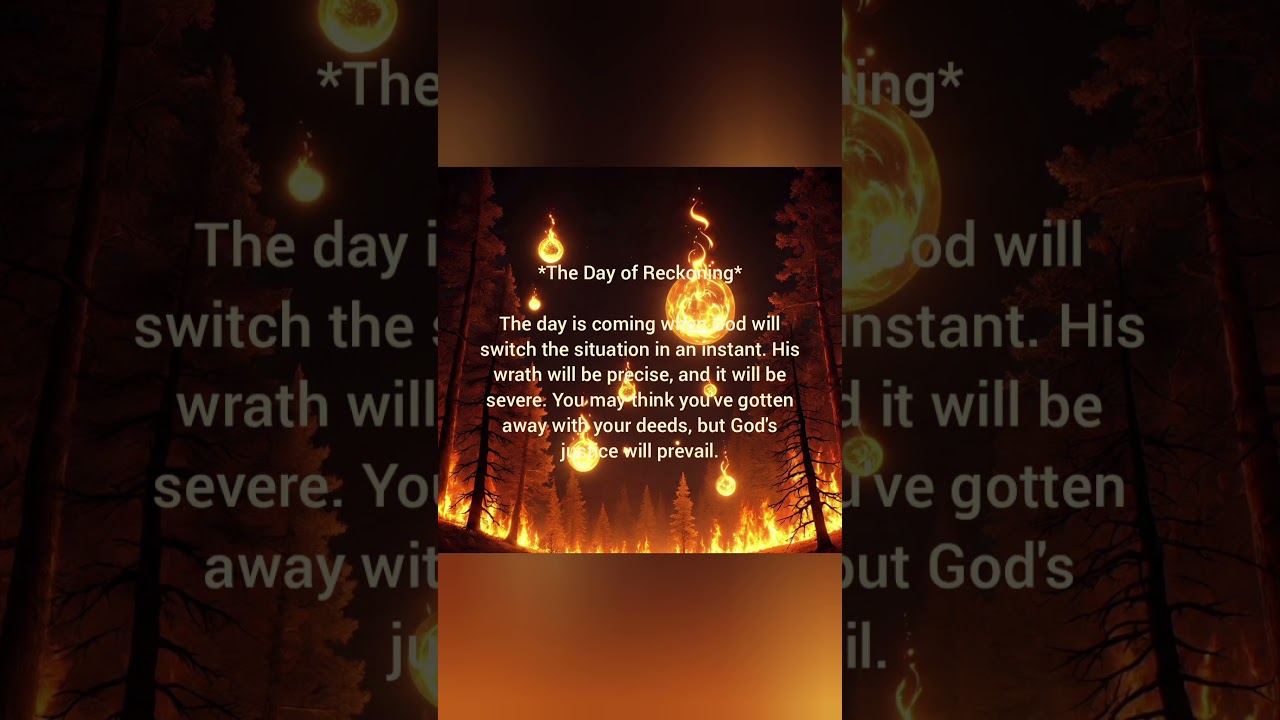 GODS WRATH IS NEAR#god #chosenone #devilslayer #fire #death #you#nooneescape #yourtimesup#notimeleft