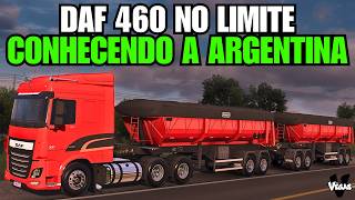 ETS2 - Testando o Novo DAF XF 106 na Rodocaçamba | Mapa Ceibo