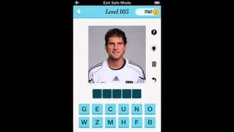 Wubu Guess The Player Soccer 101-110 game answers walkthrou