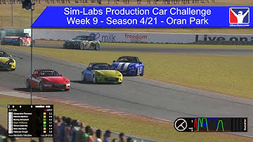 iRacing - Production Car Challenge race 9 - season 4/21 - Mazda MX5 - Oran Park