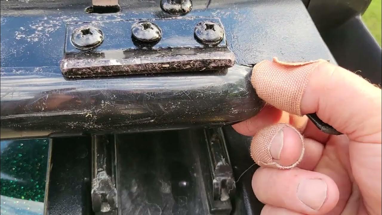 Part 2, lowrance tripleshot transducer home made trolling motor mount