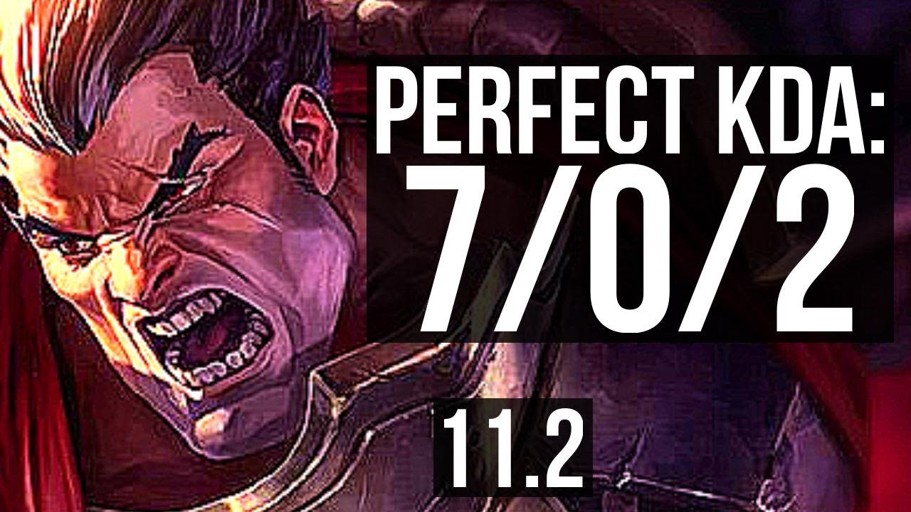 DARIUS vs RENEKTON (TOP) | Rank 1 Darius, 7/0/2, 6 solo kills, 1000