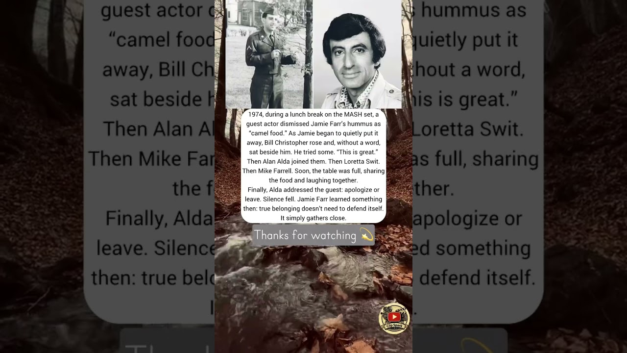 He Never Ate Alone Again 