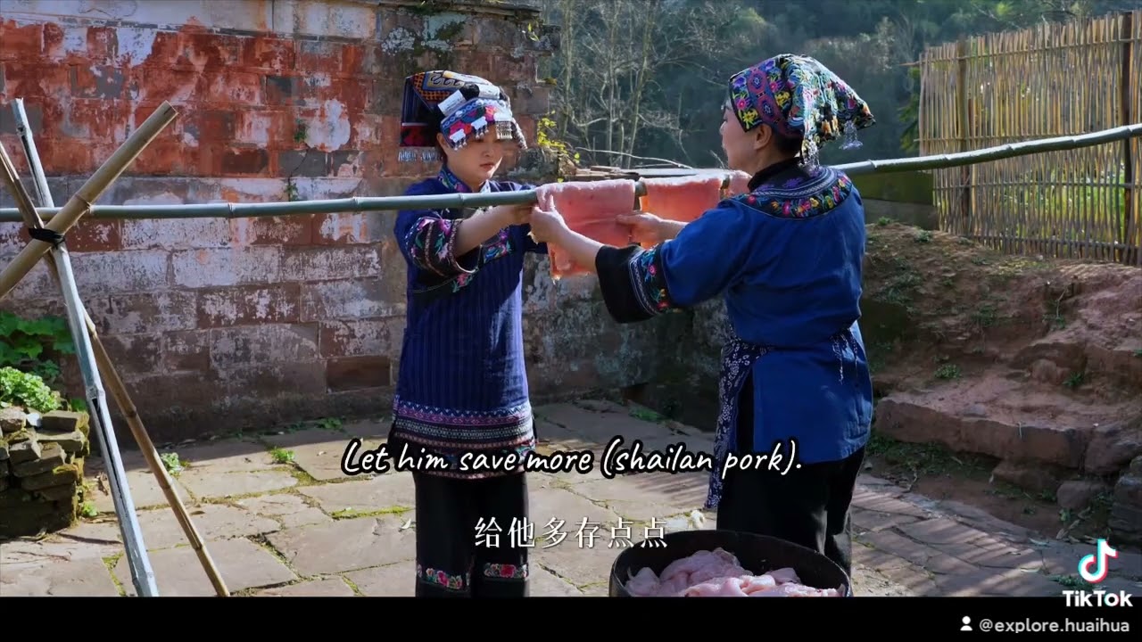 shailan pork (2):Chinese's implicit love.Second set 