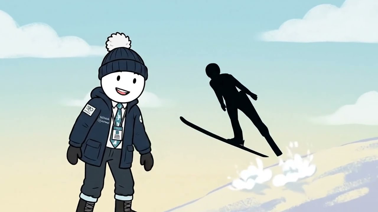 Ski Jumping in 105 Seconds: Speed, Flight, Perfect Landing 🦅