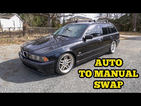BMW E39 Manual Conversion (Wiring/Coding Instructions included)