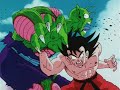 Goku does the Meteor Combination on Piccolo Jr. (Broadcast Audio)