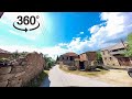 【VR 360 Video】DRIVE TOUR street view village LJUBOJNO, Macedonia (2023) Љубојно, Македонија 🇲🇰